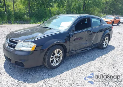 2014 Dodge Avenger Se из США, поврежденный, VIN 1C3CDZAB9EN155988